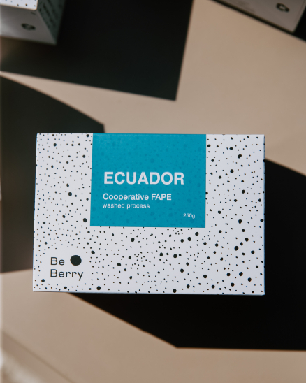 BeBerry Ekvádor Cooperative FAPE, promyté