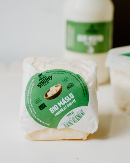 Bio farmářské čerstvé máslo 200g