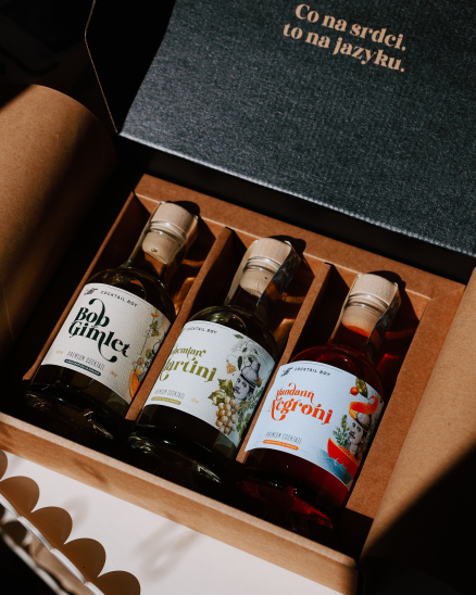 Dárkové trio koktejlových drinků od George Němce