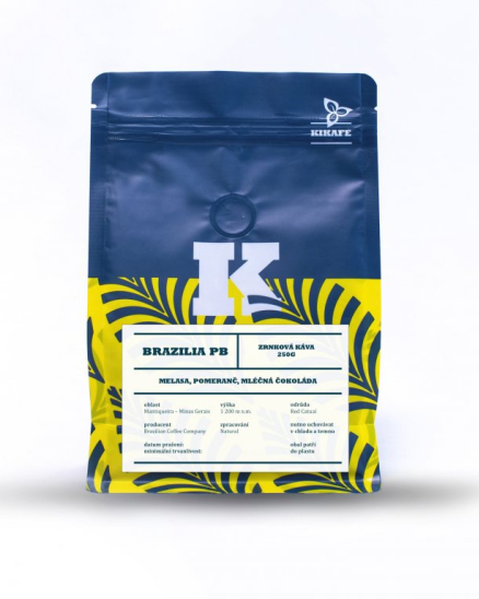KIKAFE - Brazilie PB 250 g, espresso