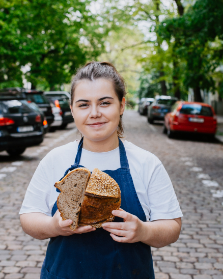 Chlebový speciál - 100% celozrnný chleba (pšenice, žito) s ovesnou kaší 750g