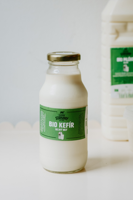 BIO kefír bílý 300g farma Struhy