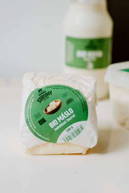 Bio farmářské čerstvé máslo 200g