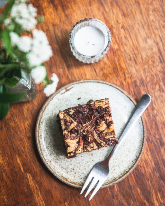 Kváskové brownies