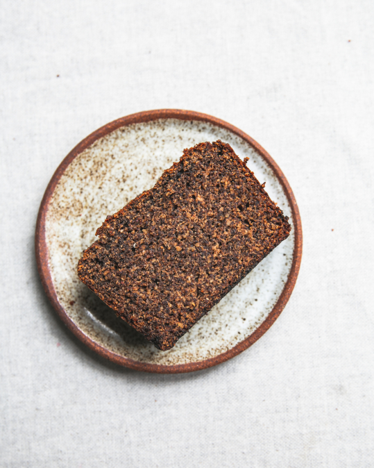 Zdravý makový chlebíček - bez lepku, bez laktózy,  lehce oslazen ovocem