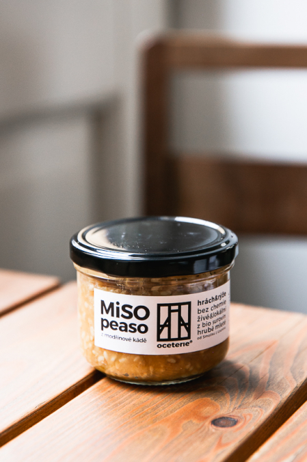 MiSO hrachové z modřínové kádě 250g