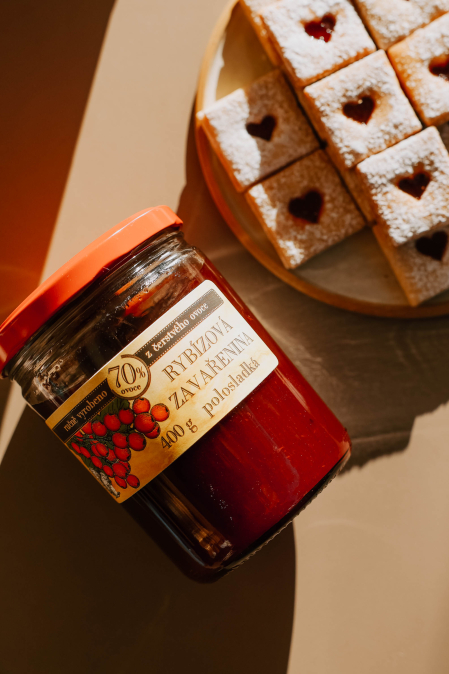 Rybízová marmeláda 400g